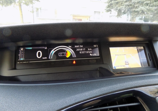 Renault Scenic cena 23000 przebieg: 205800, rok produkcji 2012 z Radomsko małe 232